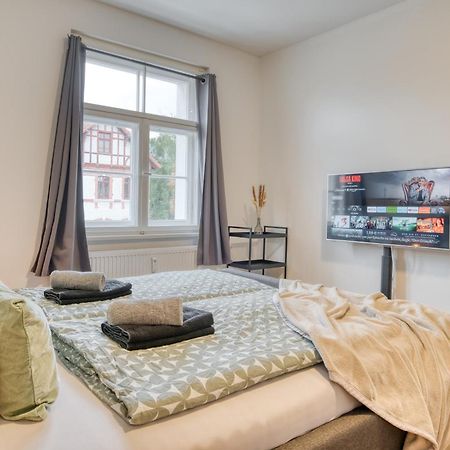 Homy I Stylisches Retroapartment Netflix & Wlan Leipzig Exterior foto