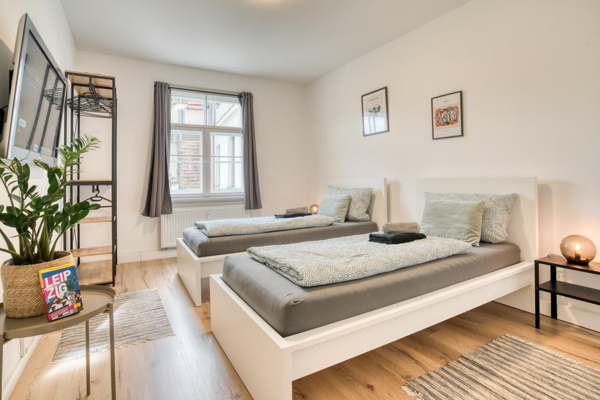 Homy I Stylisches Retroapartment Netflix & Wlan Leipzig Exterior foto